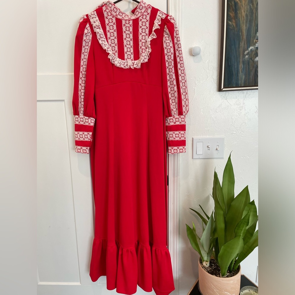 VINTAGE 70’s maxi dress